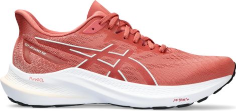 Chaussures Running Asics GT-2000 12 Rose/Rouge Femme