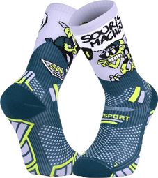 BV Sport Trail Ultra High Clic Collector DBDB Socks - Green/Purple