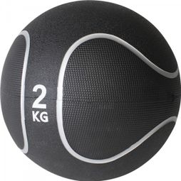 Médecine balls de 1 à 10 KG - Coloris noir / blanc - Poids : 2 KG