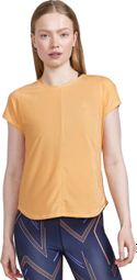 Craft Essence Women's Peach Orange short-sleeved jersey