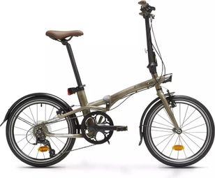 Folding Bike BTWIN TILT 900 Beige Alltricks