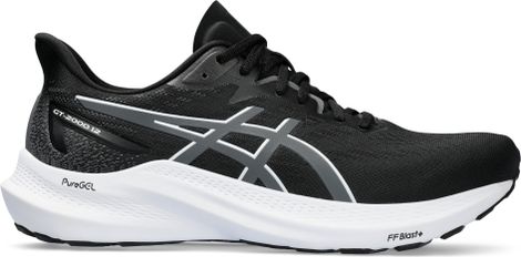 Scarpe da corsa Asics GT-2000 12 Large 2E Black Uomo