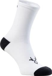 LeBram Ventoux Pair of Socks White Black