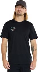 Dharco Tech Tee Eddie Zwart Heren Jersey met korte mouwen