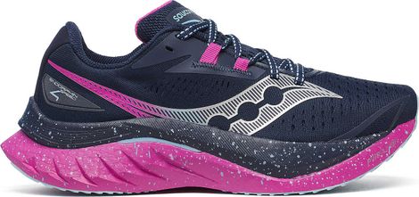 Chaussures Running Saucony Endorphin Speed 4 Bleu/Rose Femme