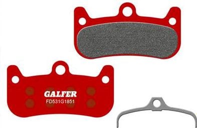 Pair of Galfer Semi-metallic Formula Cura 4 Advanced Brake Pads