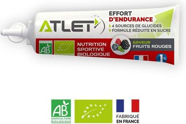 Gels énergétique ATLET fruits rouges
