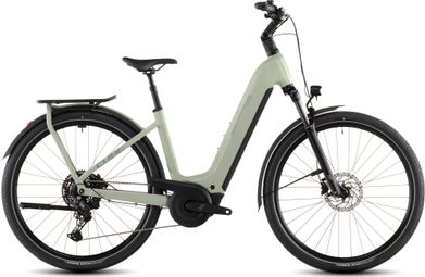 VTC Électrique Cube Kathmandu Hybrid One 800 Easy Entry Shimano Cues 10V 800 Wh 700 mm Vert Pea 2026