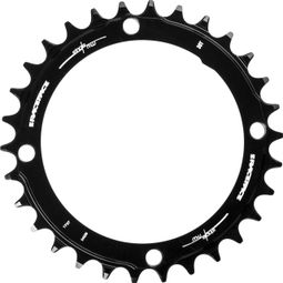 Race Face Narrow Wide Single Chainring 104mm BCD Black