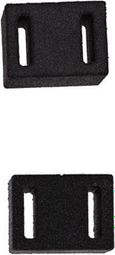 Miss Grape Thicknesses EVA Spacers (2 pieces) for Miss Grape Tendril Handlebar Bag Black