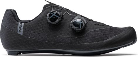 Zapatillas de carretera Northwave Mistral Plus Negro/Gris oscuro