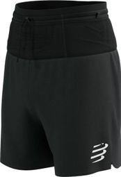 Compressport Trail Racing 2 in 1 Shorts Schwarz