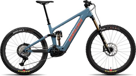 Santa Cruz Vala Carbone CC XT Di2 Lite RSV Electric Full Suspension MTB Shimano 12S 600 Wh Bosch 120 Nm MX (29''/27.5'') Gloss Slate Blue 2027