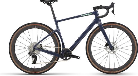 Gravel Bike Cervélo Áspero Sram Rival XPLR eTap AXS 12V 700 mm Bleu