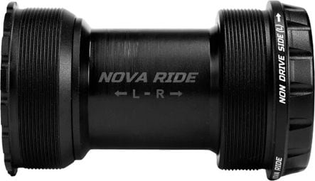 Boitier de pédalier Nova Ride T47 77A Shimano DUB Noir