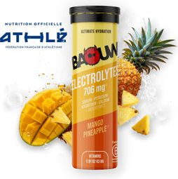 Baouw Mango-Pineapple Electrolyte Drink - 10 tablets
