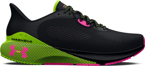 Under Armour HOVR Machina 3 Running Shoes Black Yellow Pink