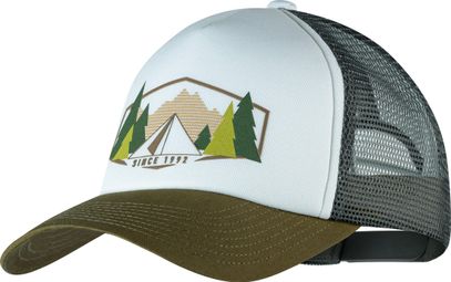 Casquette Buff Trucker Blanc/Vert