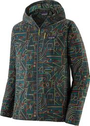 Patagonia Houdini Green Long Sleeve Jacket