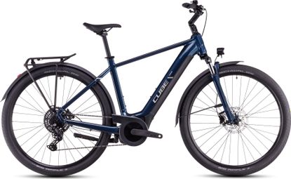 Cube Touring Hybrid One 500 Elektro-Hybridrad Shimano Cues 9S 500 Wh 700 mm Deep Sea Blue 2025