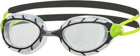 Lunettes Zoggs PREDATOR BLACK LIME CLEAR Smaller Fit - Lunettes Triathlon et natation