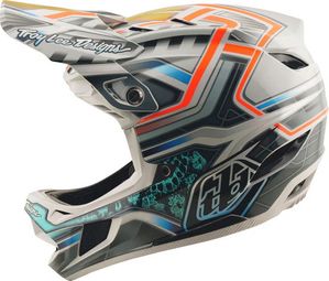Troy Lee Designs D4 Composiet Mips Grijs Integraal Helm