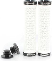 SRAM Grips Lock On White