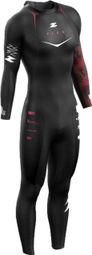 Z3ROD Flex Neopreen Wetsuit Zwart Rood