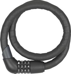 Kettenschloss ABUS Ivera Steel-O-Flex 1360 110cm Schwarz