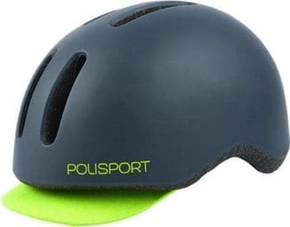 Polisport Casque Vélo Commuter L (58-61Cm) - Gris/Jaune