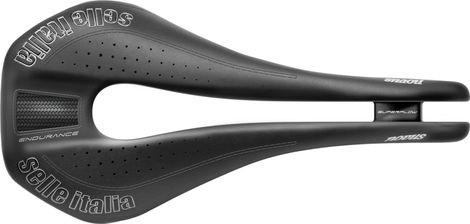 SELLE ITALIA Novus Superflow Endurance S Rail Titane Noir