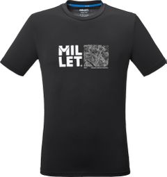 Millet Seneca T-shirt voor heren, zwart