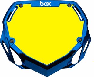 Plaque BOX two pro white et yellow/chrome blue
