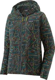 Patagonia Houdini Long Sleeve Jacket Women Green