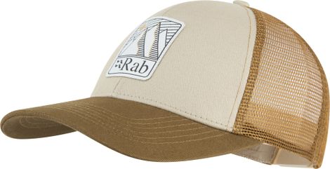 Unisex Cap Rab Dihedral Badge Beige