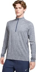 Men's Nike Dri-Fit Stride Blue 1/2 zip top