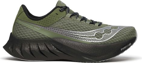 Laufschuhe Saucony Endorphin Pro 4 Khaki/Schwarz Herren