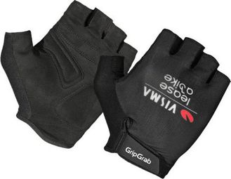 GripGrab Team Visma Lease a Bike Guantes cortos Negro
