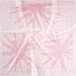 Pañuelo Salomon Graphic Rosa