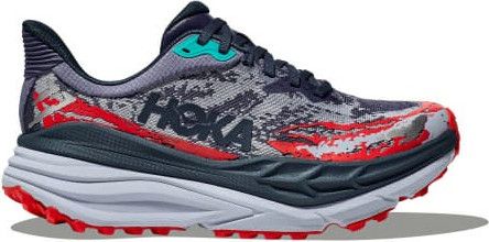 Hoka Stinson 7 Trailschoenen Grijs/Rood