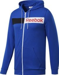 Sweat à capuche zippé Reebok Ess Linear Logo