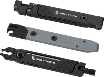 Wolf tooth 8-Bit Kit Two Multifunction Tools Black