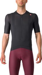 Maillot Manches Courtes Castelli Espresso Noir