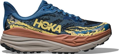 Hoka Stinson 7 Herenschoenen Trail Blauw/Geel