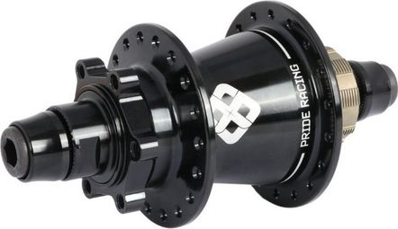 Pride Racing Matrix Rear Hub | 28 Holes | 110x10mm | 6-Hole Disc | Black