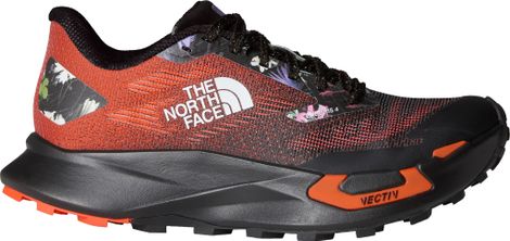 Scarpe da trail The North Face Vectiv Enduris 4 Donna - Edizione da gara - Nero floreale/Rosso