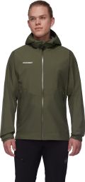 Veste Imperméable Mammut Alto Light Hooded Vert Homme