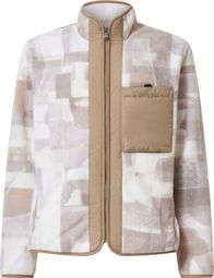 Heren Oakley Off-Slope Mountain Sherpa Beige Sweatshirt