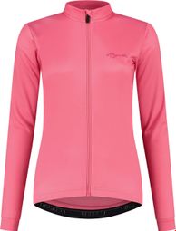 Maillot Manches Longues Velo Rogelli Core - Femme - Rose