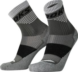 Chaussettes Brooks High Point Trail Crew Noir Unisex S